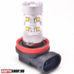   Светодиодная автолампа H8 12 LED CREE (2шт.)